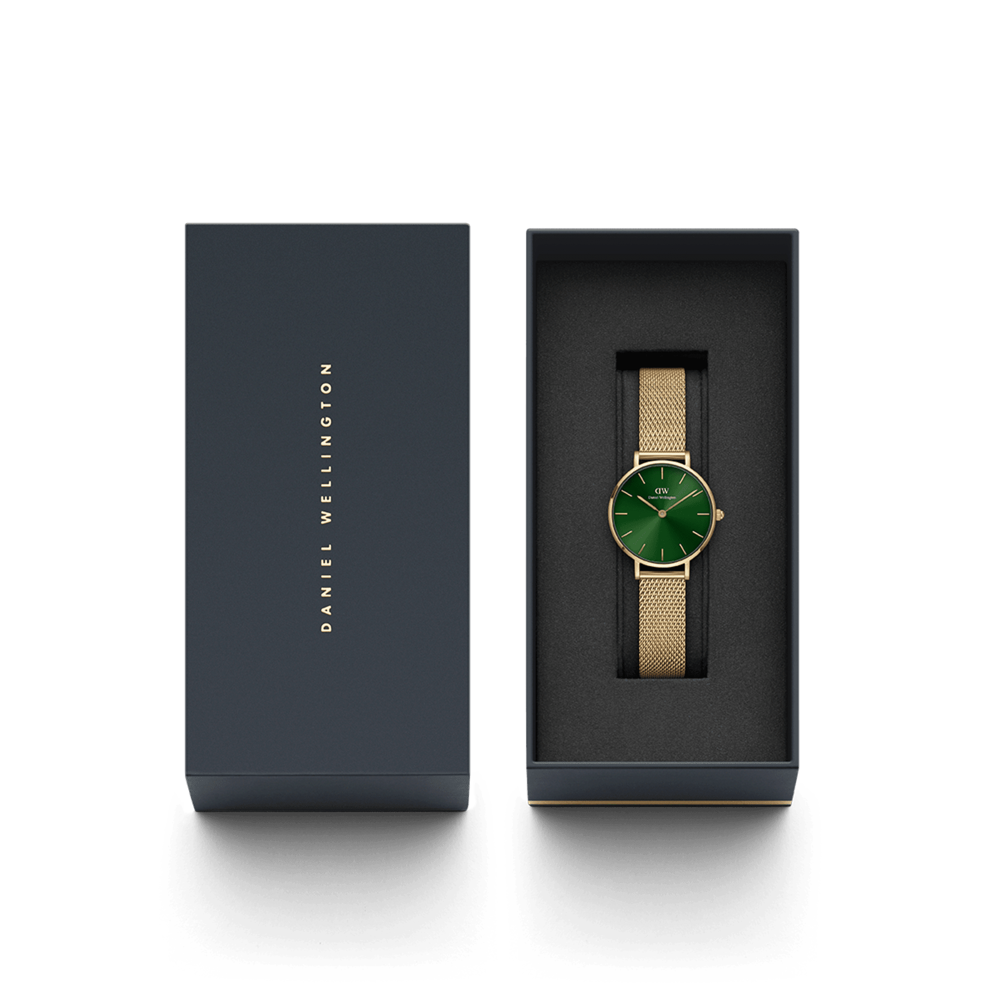 Daniel Wellington Petite Emerald 28 Gold & Green Watch Watches Daniel Wellington 