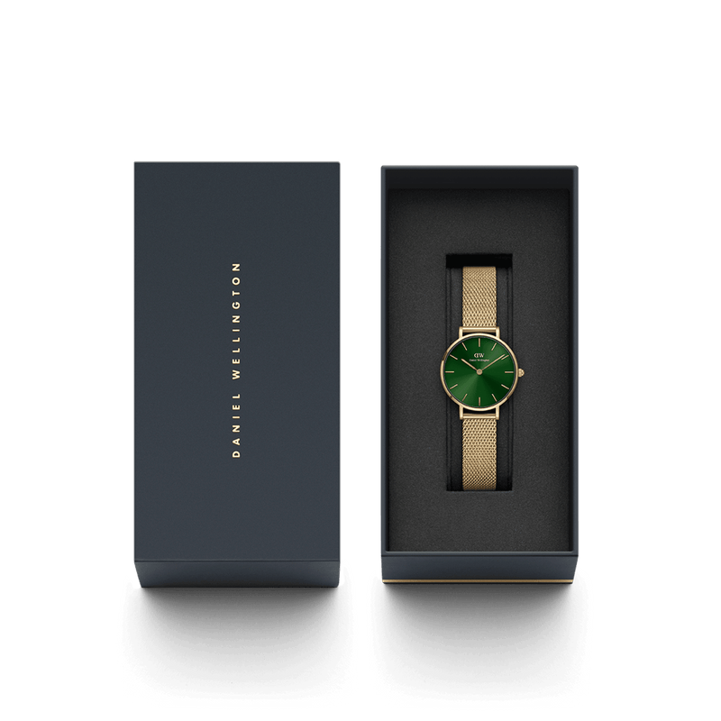 Daniel Wellington Petite Emerald 28 Gold & Green Watch Watches Daniel Wellington 