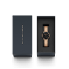 Daniel Wellington Petite 28 Lumine Rose Gold Mother of Pearl Black Watch Watches Daniel Wellington 
