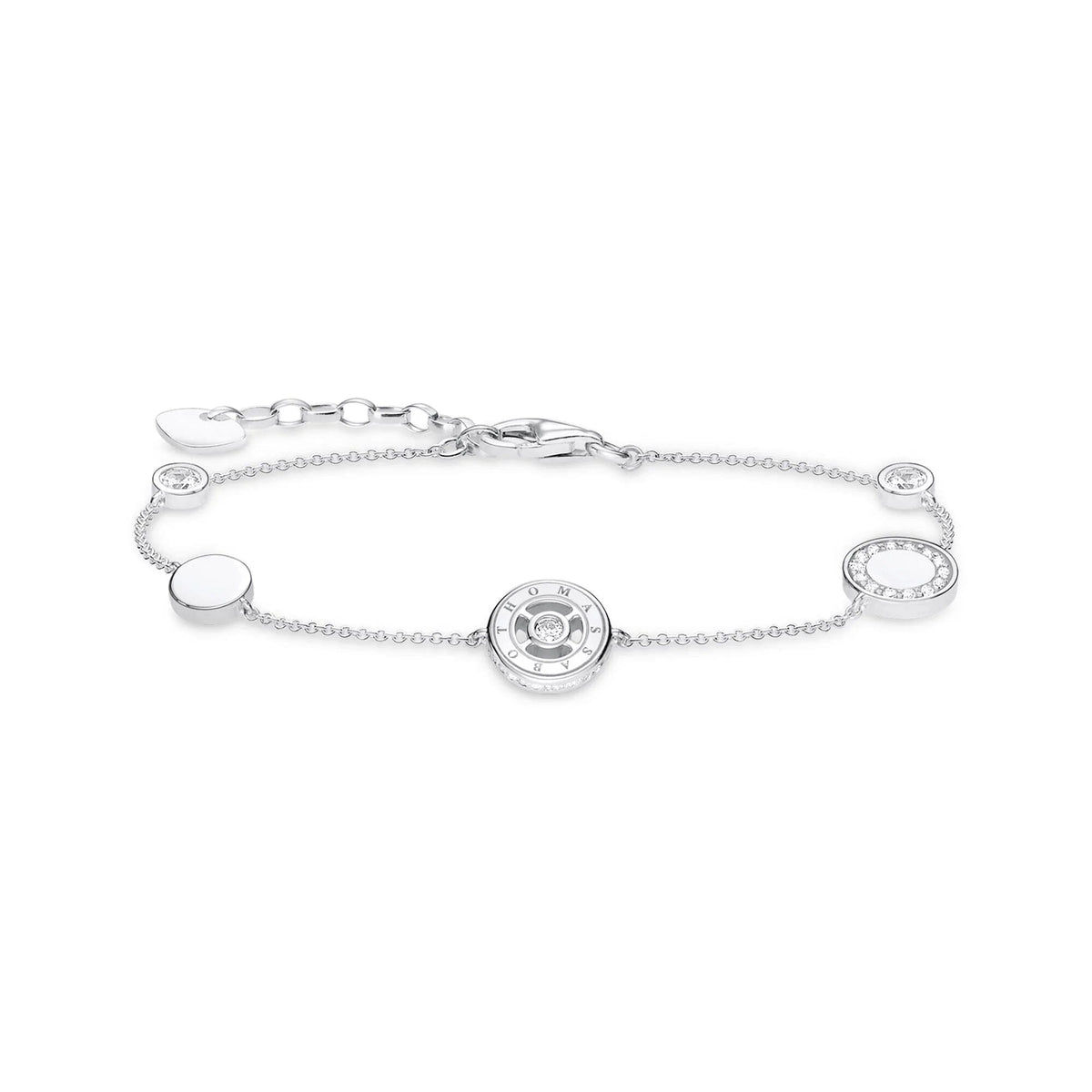 THOMAS SABO Sparkling Circles White Stones Bracelet Bracelets Thomas Sabo 