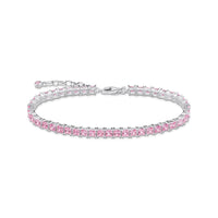 THOMAS SABO Heritage Pink Tennis Bracelet Bracelets Thomas Sabo 