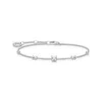 Thomas Sabo Bracelet with white stones silver Bracelets Thomas Sabo 