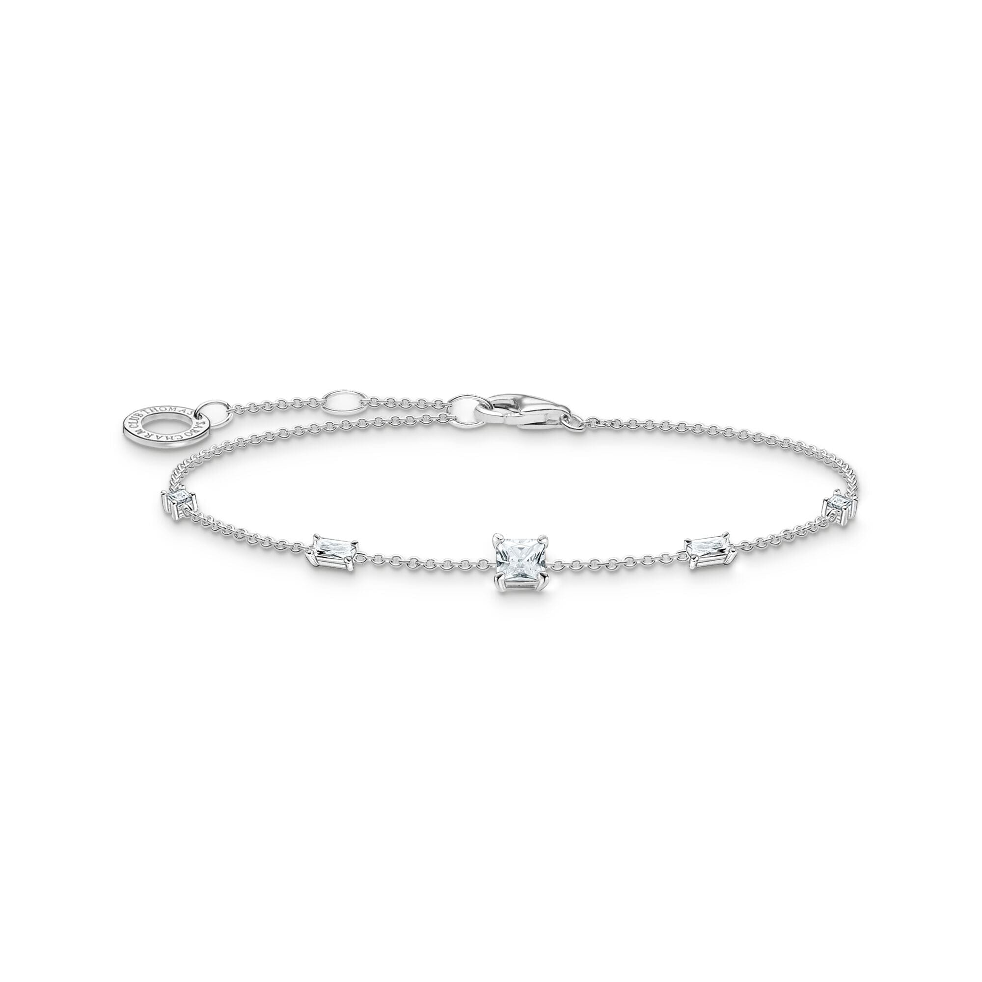 Thomas Sabo Bracelet with white stones silver Bracelets Thomas Sabo 