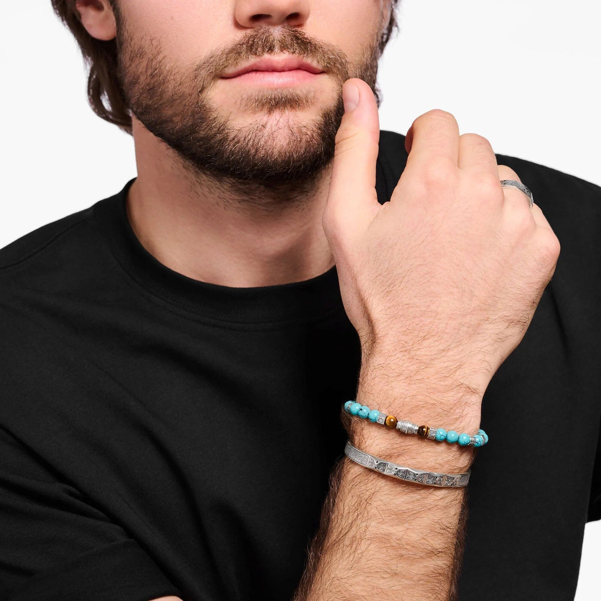 THOMAS SABO Turquoise Bead Element's Bracelet Bracelets Thomas Sabo 