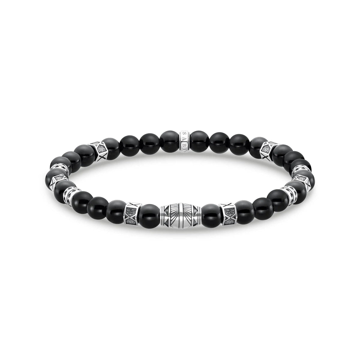 THOMAS SABO Black Bead Elements Bracelet Bracelets Thomas Sabo 