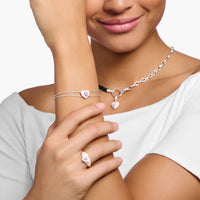 THOMAS SABO Pink Stone Heart Bracelet Bracelets Thomas Sabo 
