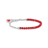 THOMAS SABO Member Charm Bracelet with Red Beads Bracelets THOMAS SABO Charmista 