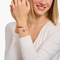 THOMAS SABO Member Charm Bracelet with Red Beads Bracelets THOMAS SABO Charmista 