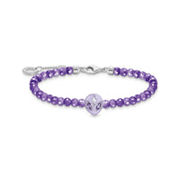 THOMAS SABO Alien Bracelet with Imitation Amethyst Bead Bracelets THOMAS SABO Charmista 