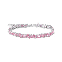 THOMAS SABO Heritage Glam Pink Tennis Bracelet Narrow Bracelets THOMAS SABO 