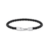 THOMAS SABO Bracelet with Braided, Black Leather Bracelets THOMAS SABO 