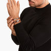 THOMAS SABO Double Bracelet with Braided, Brown Leather Bracelets THOMAS SABO 