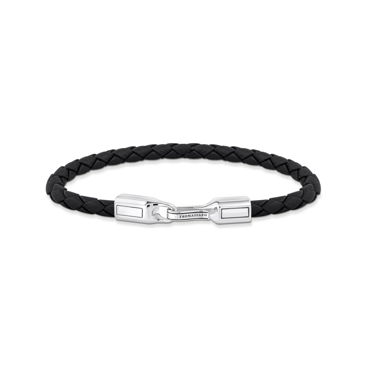 THOMAS SABO Black Leather Bracelet Bracelets THOMAS SABO 