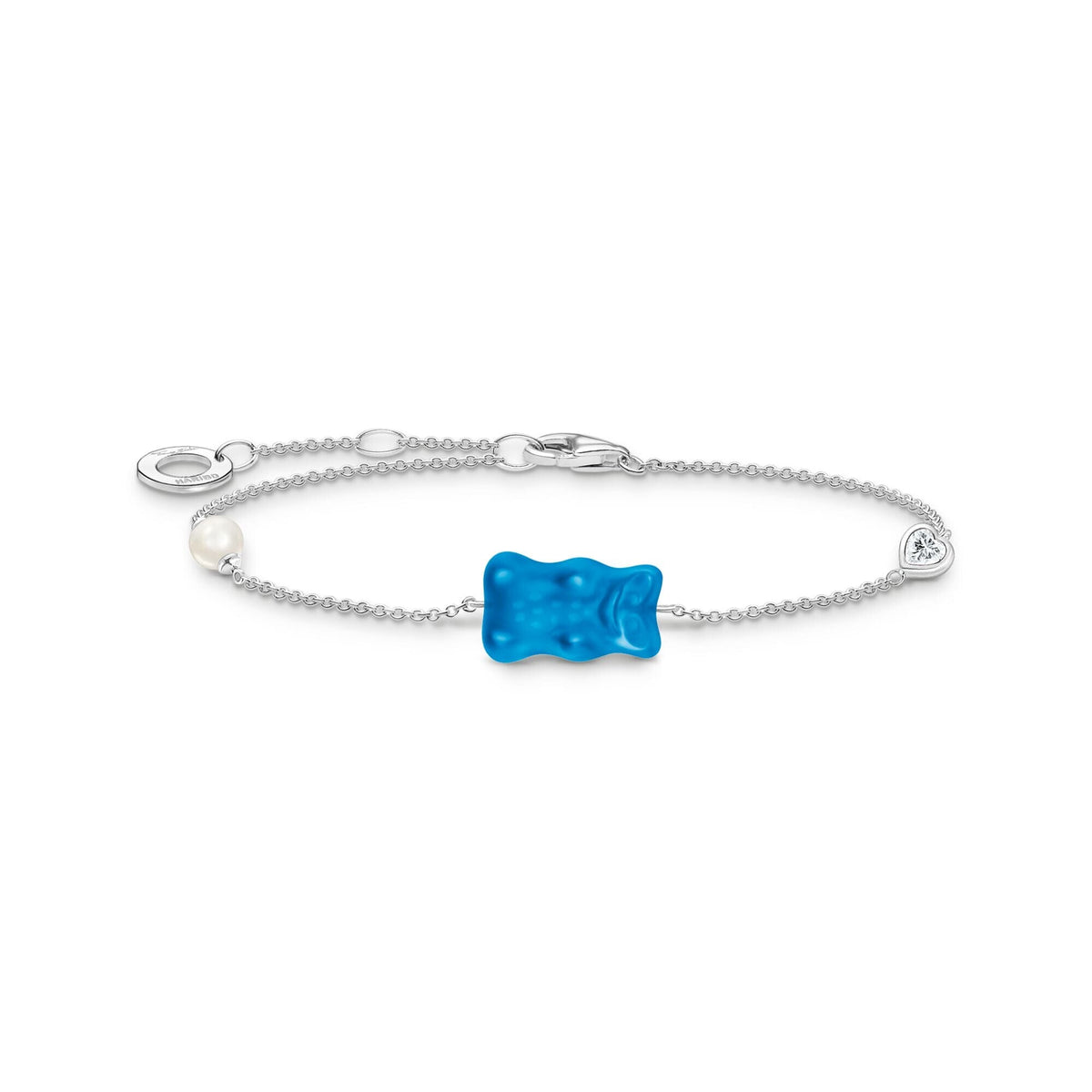 THOMAS SABO Bracelet with blue goldbears, freshwater pearl & zirconia Bracelets THOMAS SABO 