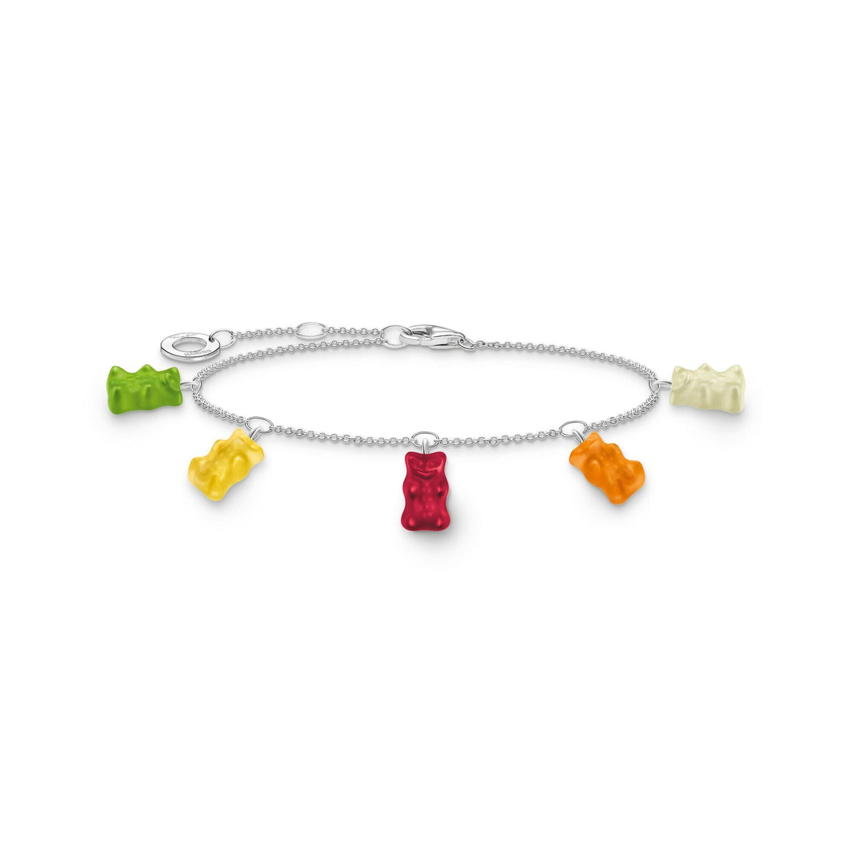 THOMAS SABO Bracelet with 5 colourful goldbears Bracelets THOMAS SABO 