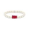 THOMAS SABO Pearl bracelet with red goldbears Bracelets THOMAS SABO 