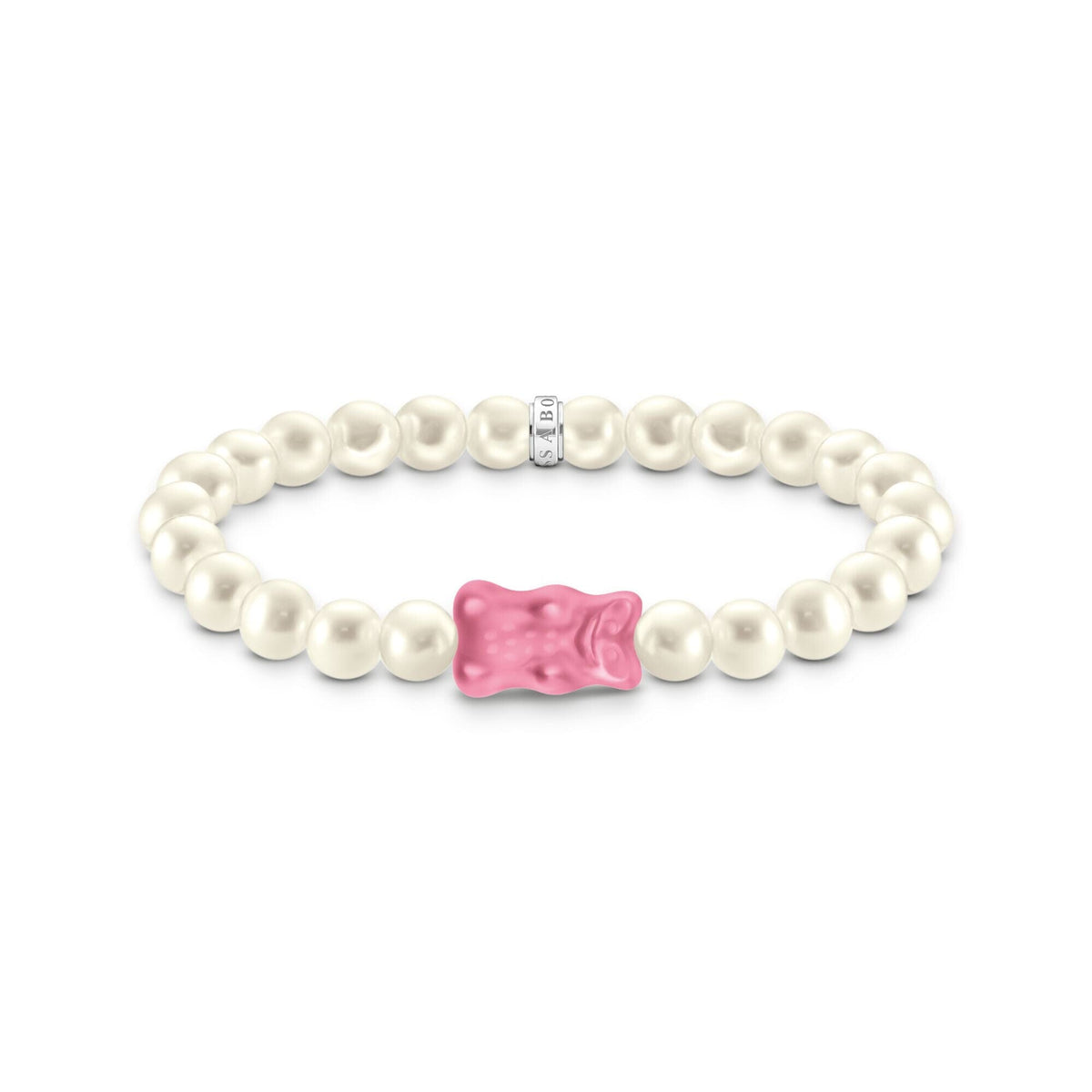 THOMAS SABO Pearl bracelet with pink Goldbears Bracelets THOMAS SABO 