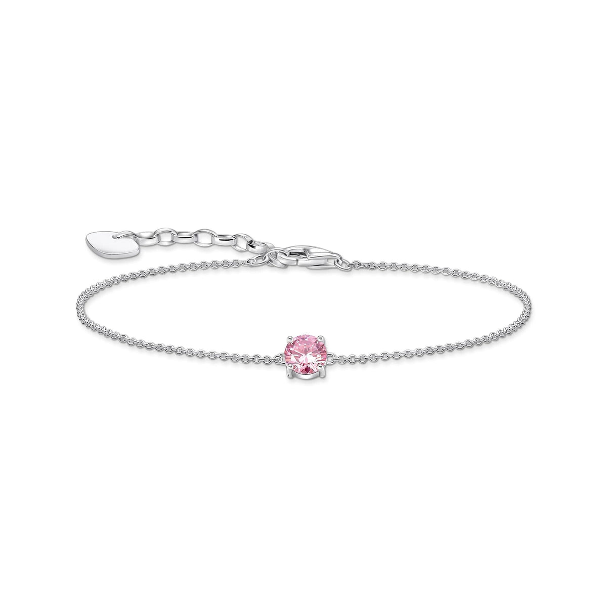 THOMAS SABO Bracelet with pink zirconia pendant Bracelets Thomas Sabo 