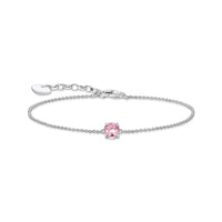 THOMAS SABO Bracelet with pink zirconia pendant Bracelets Thomas Sabo 