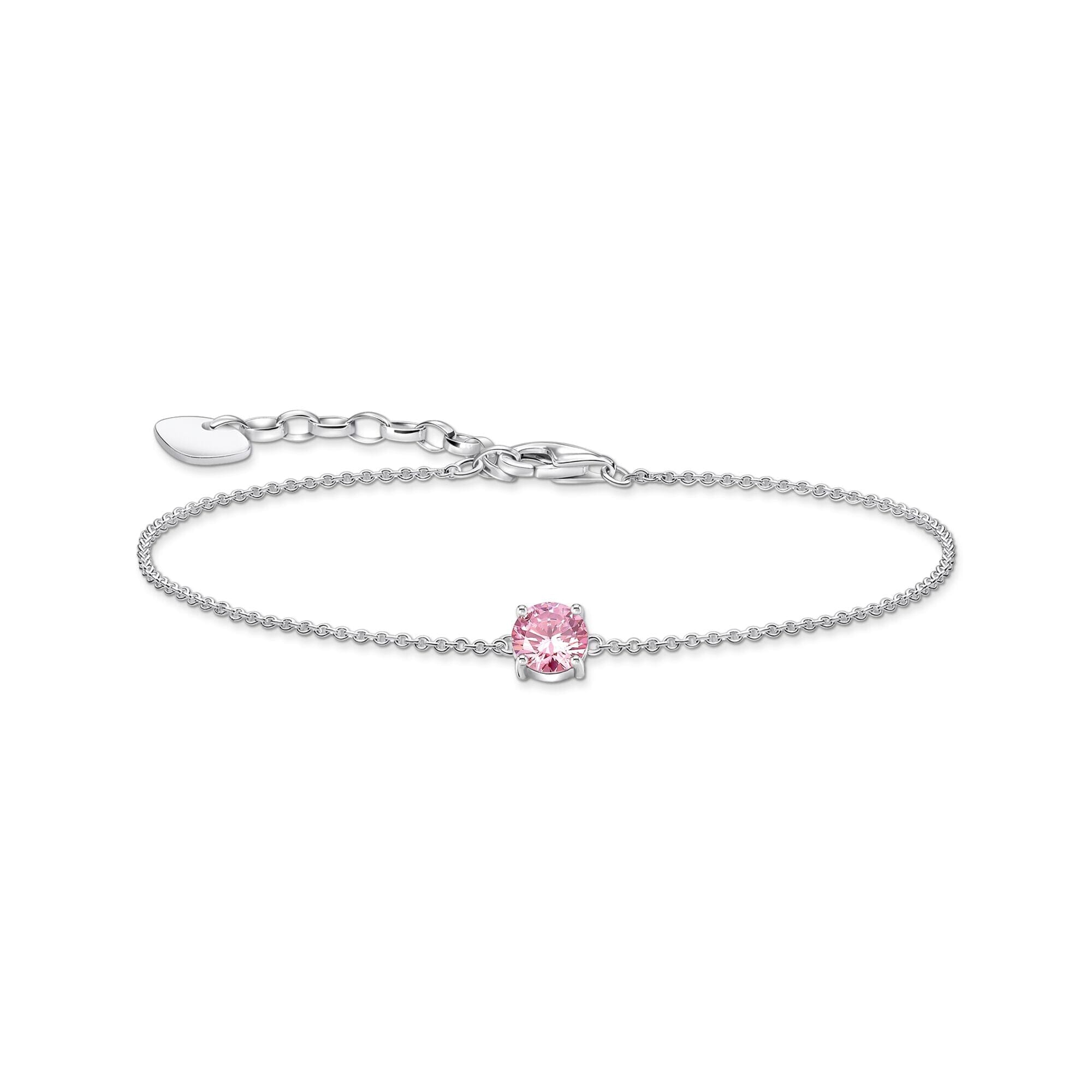 THOMAS SABO Bracelet with pink zirconia pendant Bracelets Thomas Sabo 