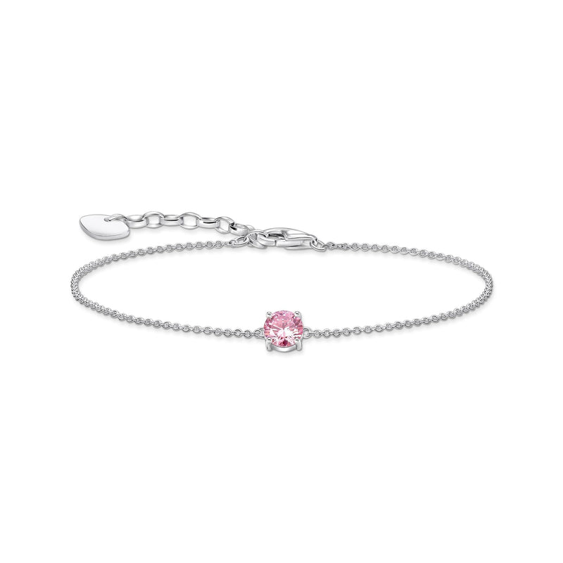 THOMAS SABO Bracelet with pink zirconia pendant Bracelets Thomas Sabo 