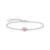 THOMAS SABO Bracelet with pink drop-shaped pedant Bracelets Thomas Sabo 