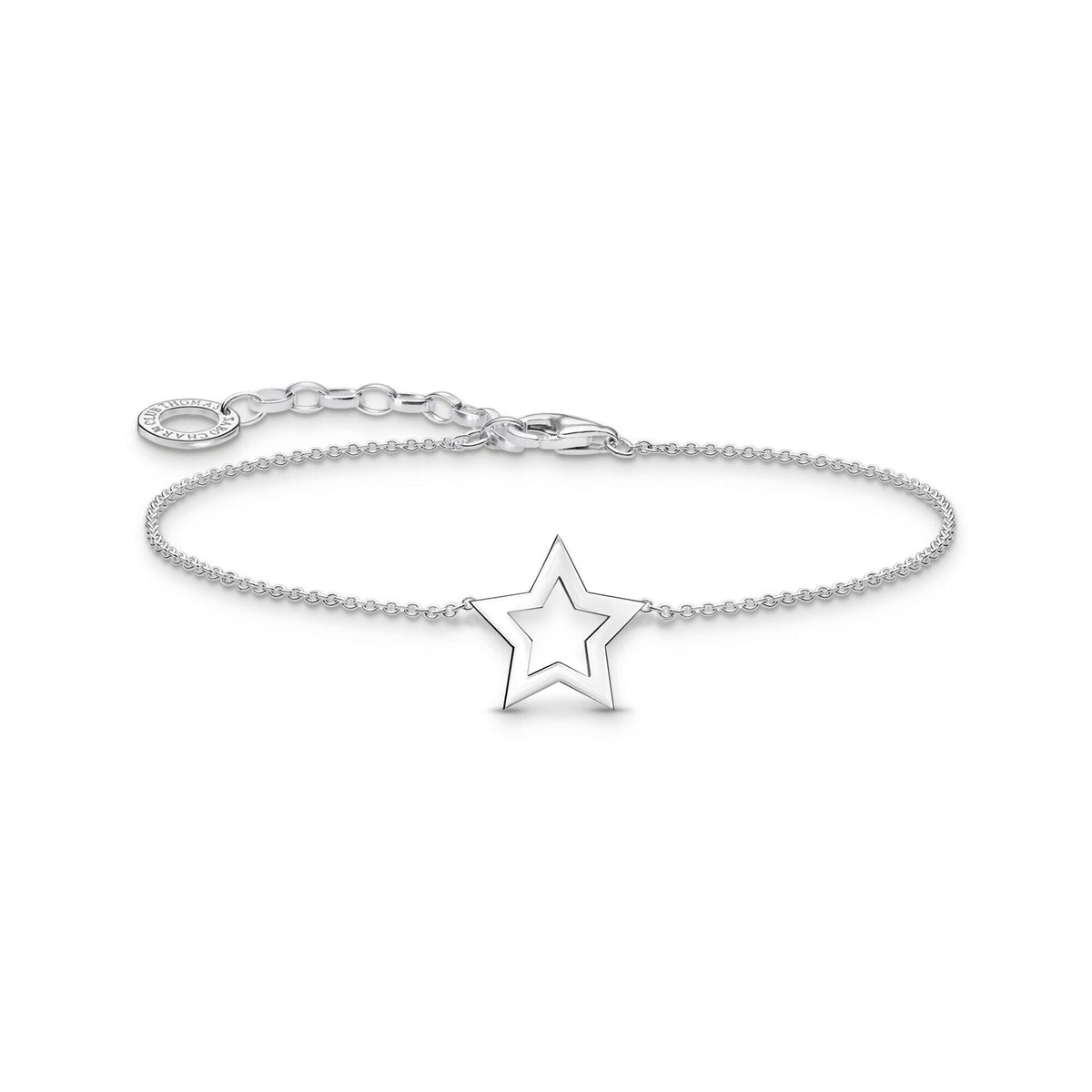 THOMAS SABO Bracelet with star pendant - silver Bracelets Thomas Sabo 