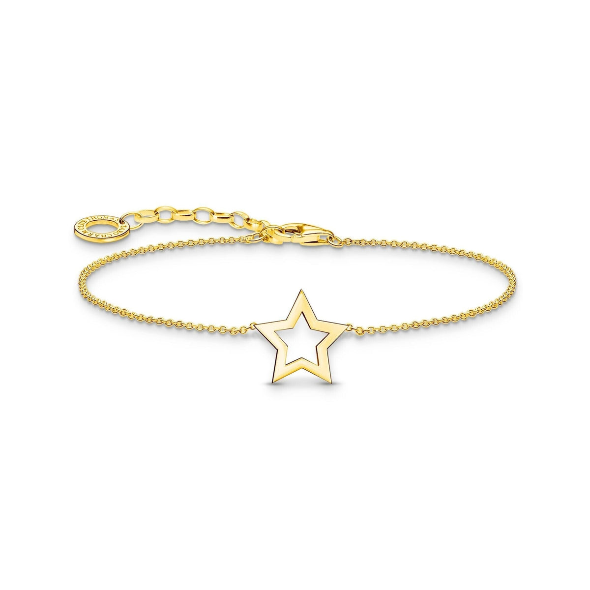 THOMAS SABO Bracelet with star pendant - gold Bracelets Thomas Sabo 