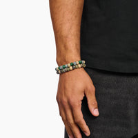 THOMAS SABO bracelet with labradorite and crocodile jasper beads Bracelets Thomas Sabo 