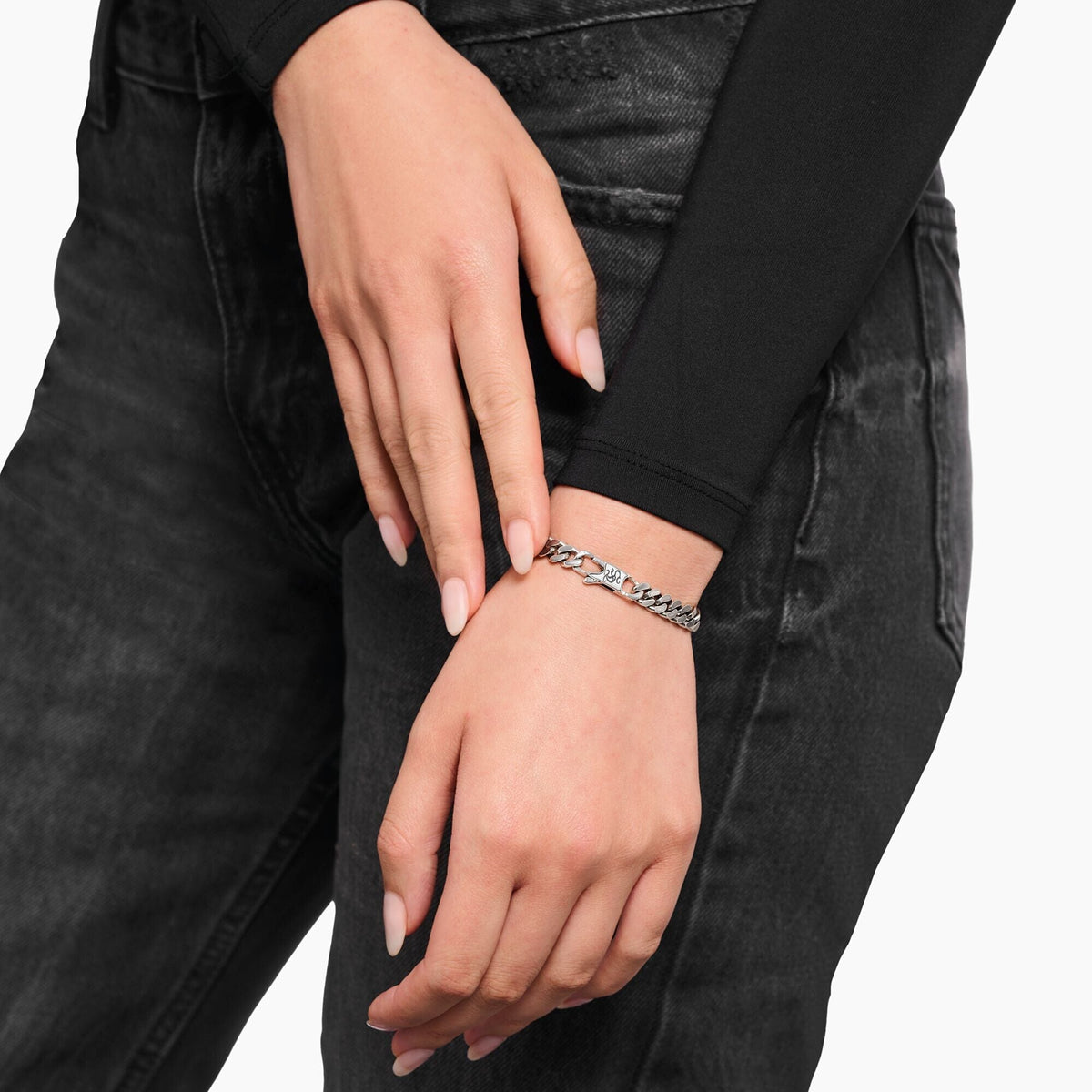 THOMAS SABO Silver armoured bracelet Bracelets Thomas Sabo 