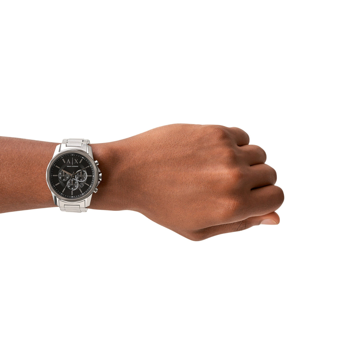 Armani Exchange Banks Black and Silver Men's Watch AX1720 Watches Armani Exchange 