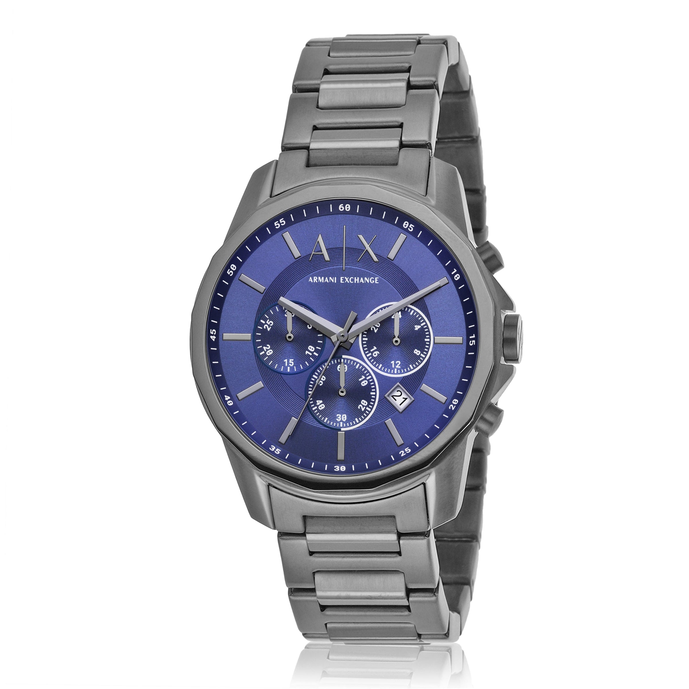 Armani Exchange Banks Blue and Grey Men's Watch AX1731 Watches Armani Exchange 