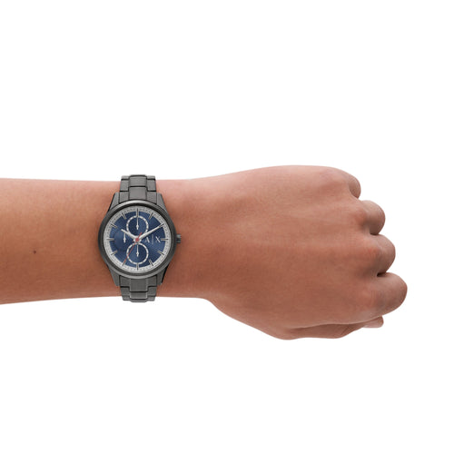 Armani Exchange Multifunction Gunmetal Stainless Steel Watch AX1871 Watches Armani Exchange 