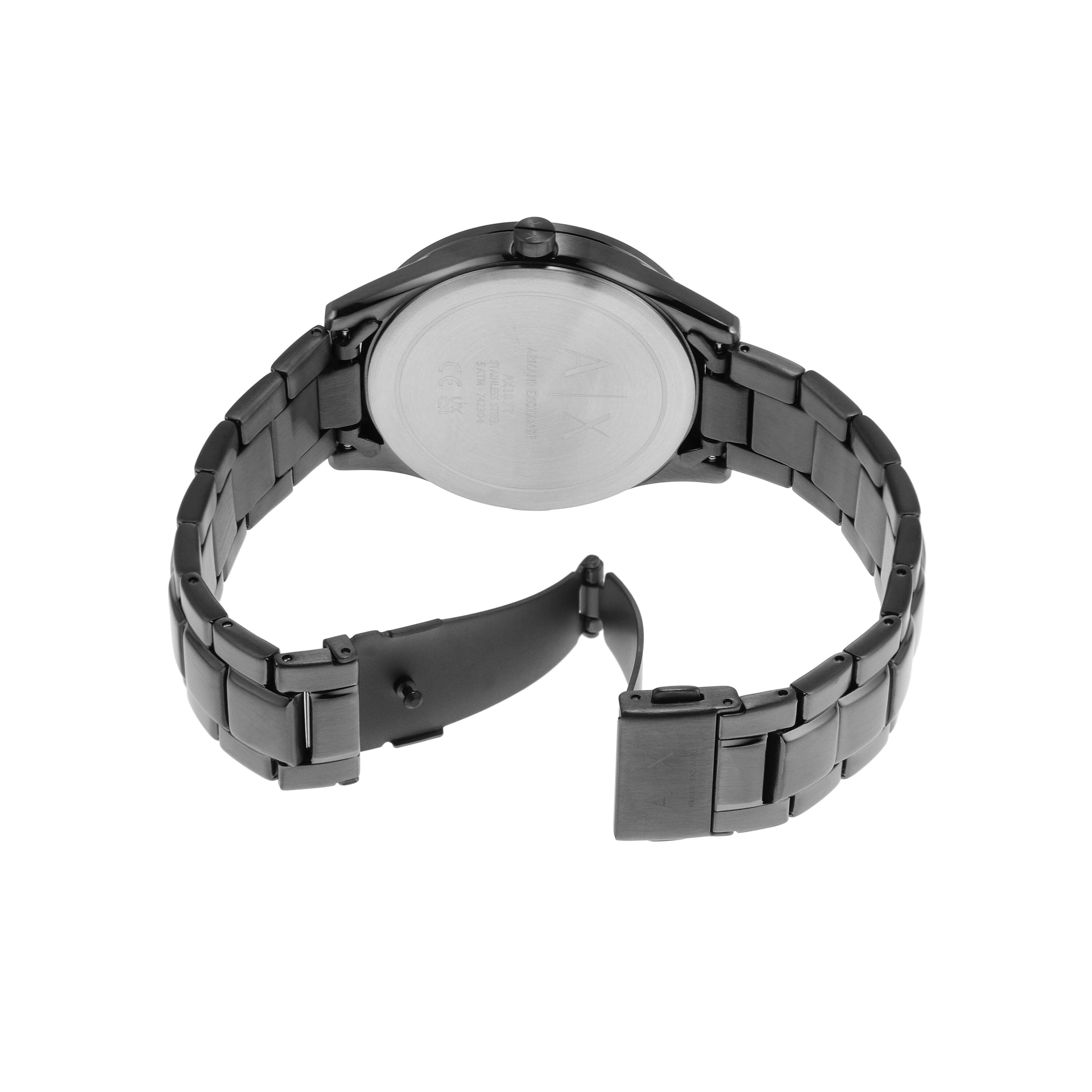 Armani Exchange Multifunction Gunmetal Stainless Steel Watch AX1871 Watches Armani Exchange 