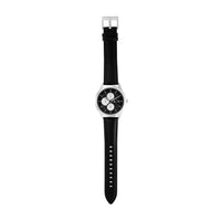 Armani Exchange Multifunction Black Leather Watch AX1872 Watches Armani Exchange 