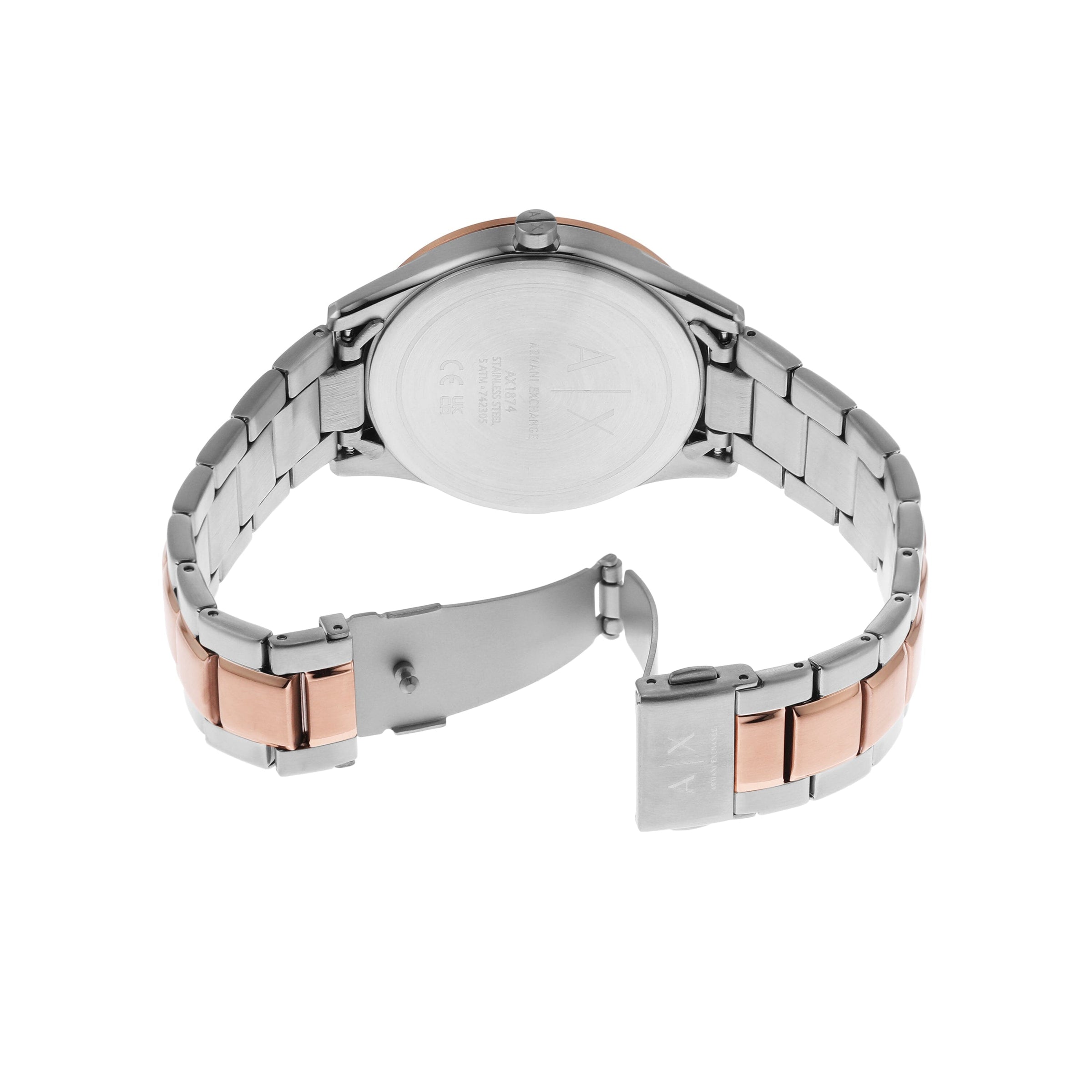 Armani Exchange Multifunction Two-Tone Stainless Steel Watch AX1874 Watches Armani Exchange 