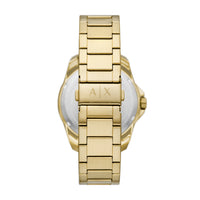 Armani Exchange Three-Hand Date Gold-Tone Stainless Steel Watch AX1951 Watches Armani Exchange 