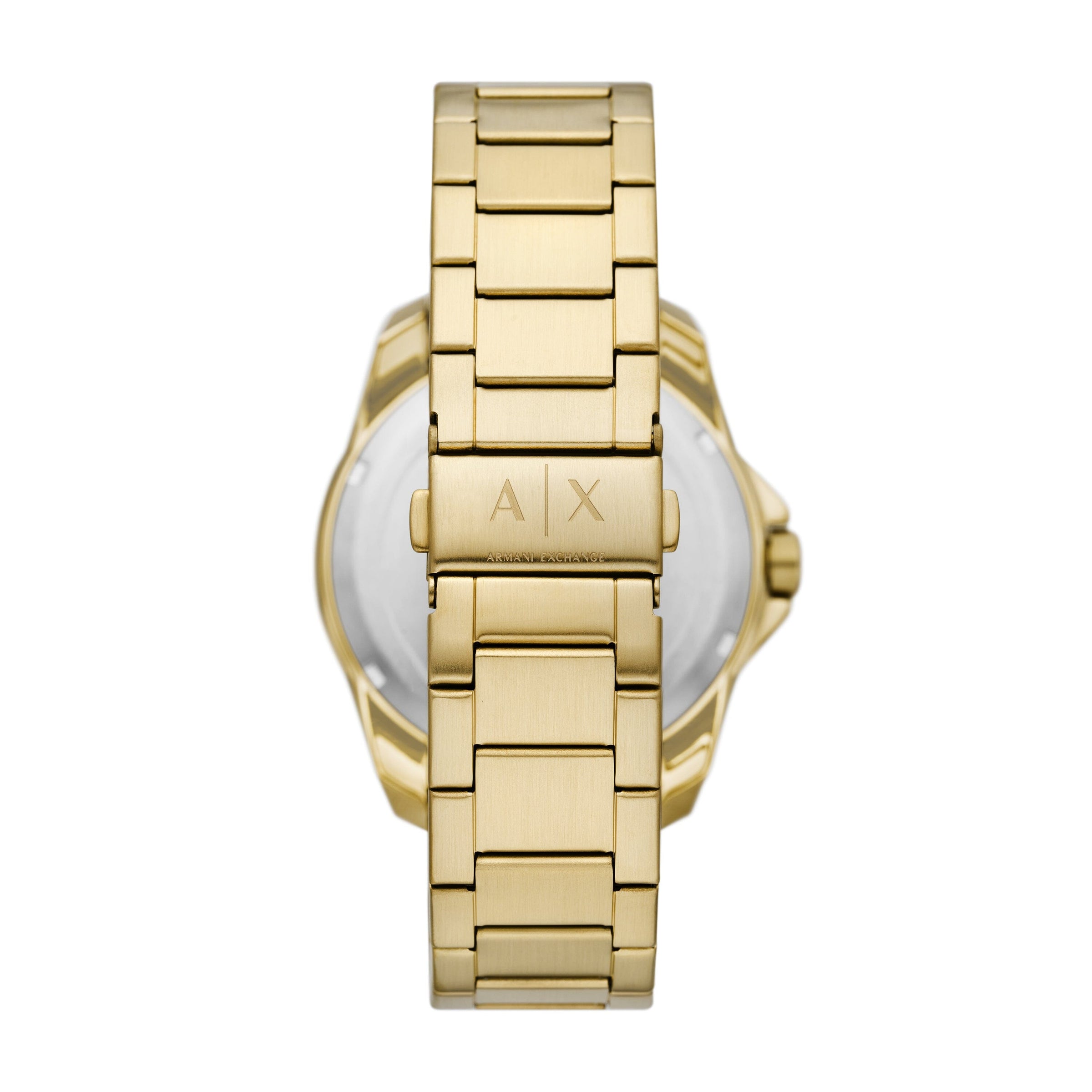Armani Exchange Three-Hand Date Gold-Tone Stainless Steel Watch AX1951 Watches Armani Exchange 