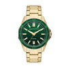 Armani Exchange Three-Hand Date Gold-Tone Stainless Steel Watch AX1951 Watches Armani Exchange 