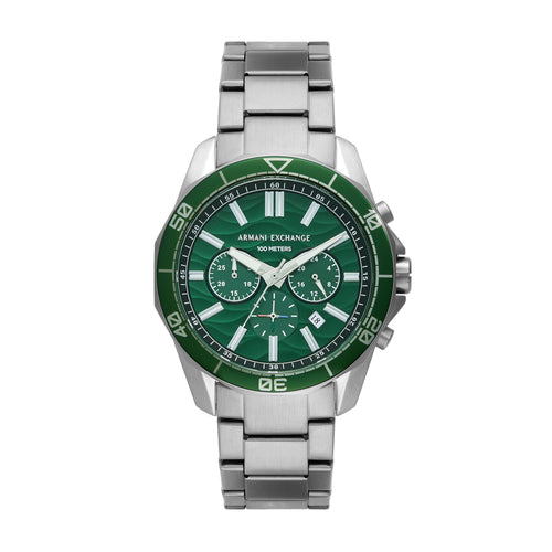 Armani Exchange Chronograph Stainless Steel Watch AX1957 Watches Armani Exchange 