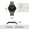 Armani Exchange Men's Black Face Black Band Watch AX2144 Watches Armani Exchange 
