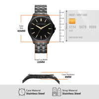 Armani Exchange Men's Black Face Black Band Watch AX2144 Watches Armani Exchange 