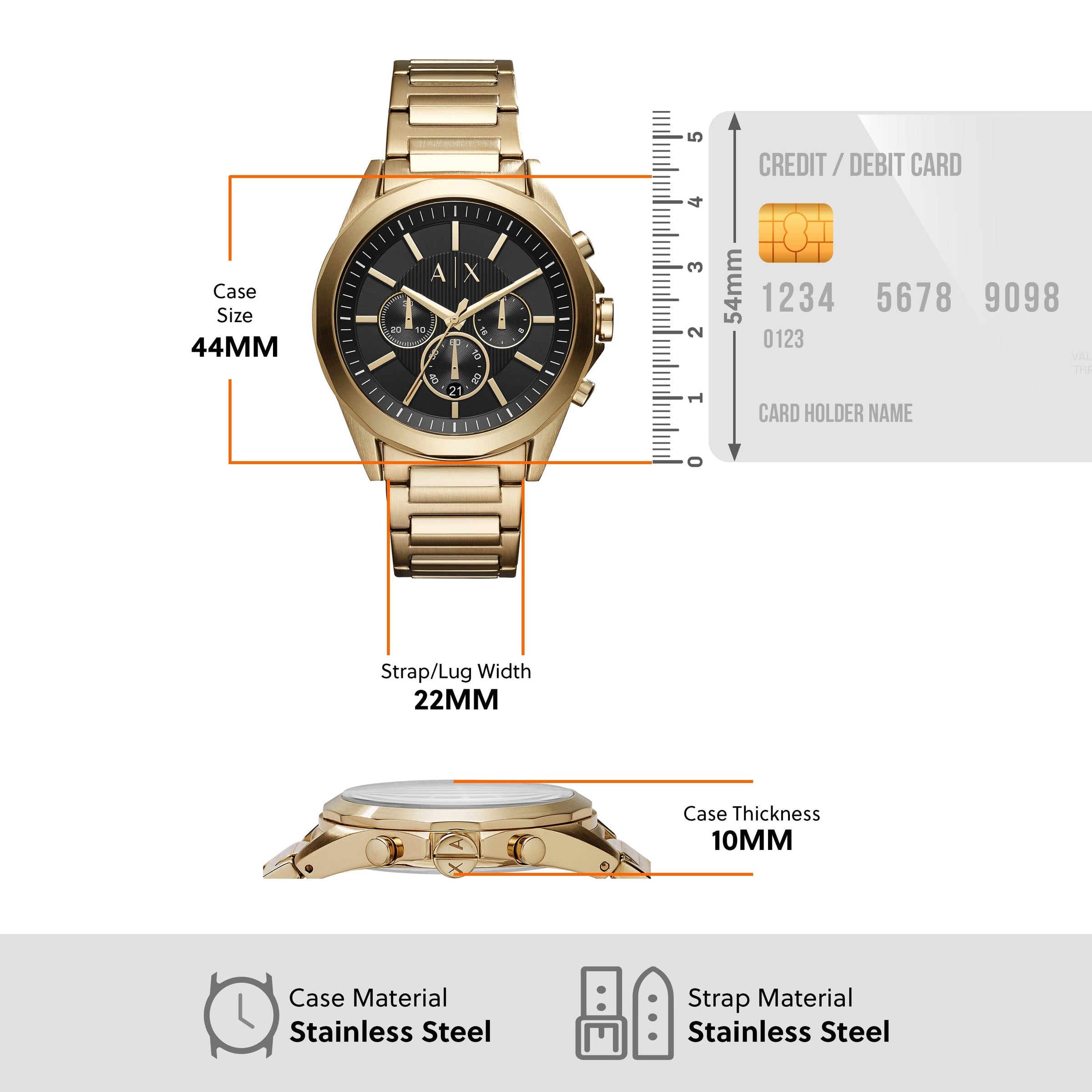 Armani Exchange Drexler Watch AX2611 Watches Armani Exchange 