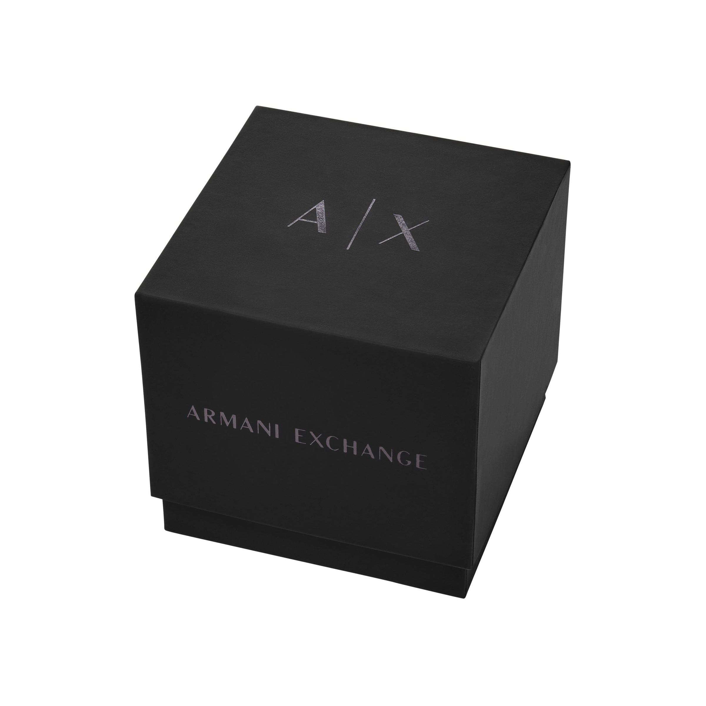 Armani Exchange Cayde Silver and Black Men's Watch AX2745 Watches Armani Exchange 