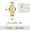 Armani Exchange Two-Hand Gold-Tone Stainless Steel Watch AX2871 Watches Armani Exchange 