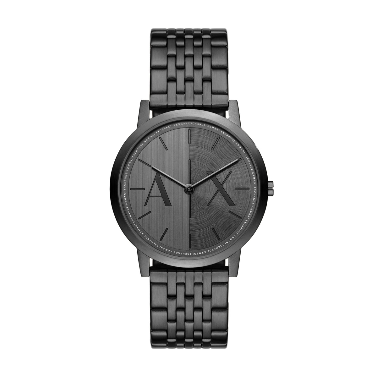 Armani Exchange Two-Hand Black Stainless Steel Watch AX2872 Watches Armani Exchange 
