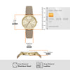 Armani Exchange Three-Hand Brown Leather Watch AX5594 Watches Armani Exchange 