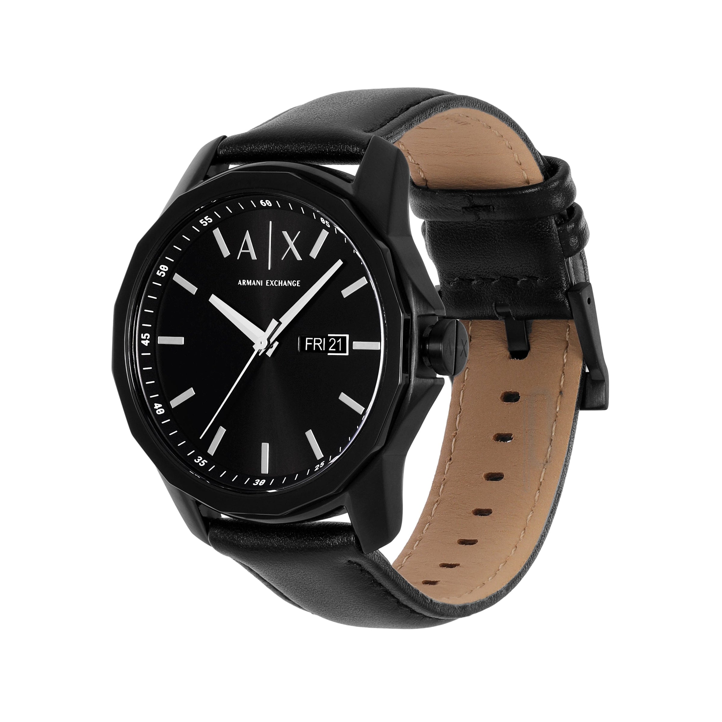 Armani Exchange Banks AX7147SET Black Men's Watch Gift Set