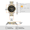 Armani Exchange Chronograph Two-Tone Stainless Steel Watch and Bracelet Set AX7148SET Watches Armani Exchange 
