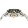 Armani Exchange Chronograph Two-Tone Stainless Steel Watch and Bracelet Set AX7148SET Watches Armani Exchange 